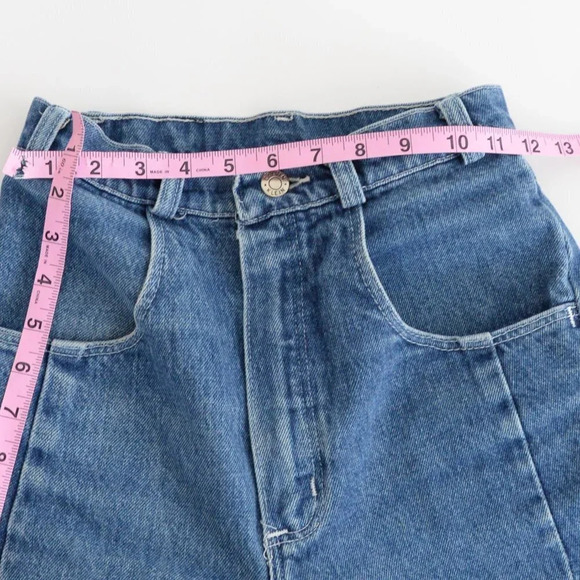 Vintage Calvin Klein Blue Denim Tapered Jeans Denim - Picture 3 of 16